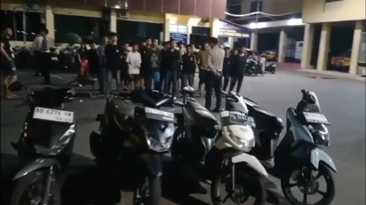 Polresta Bengkulu Ajak Pelajar Jauhi Balap Liar dan Knalpot Brong