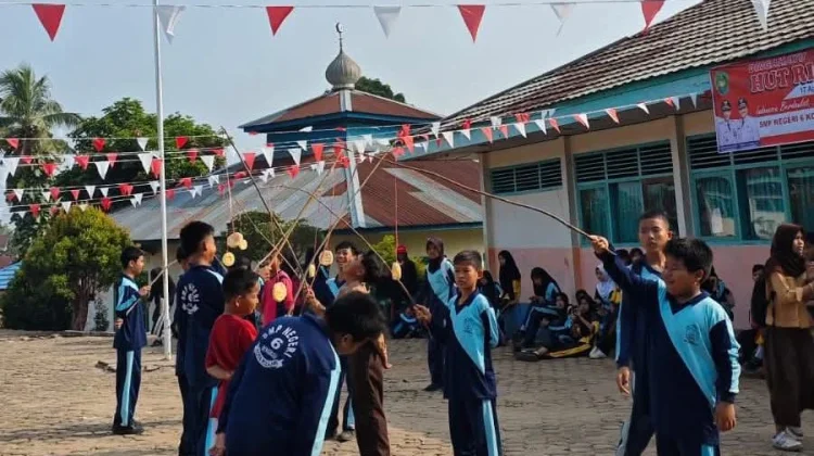 Semarak HUT ke-81 RI, SMPN 6 Kota Bengkulu Gelar Beragam Lomba