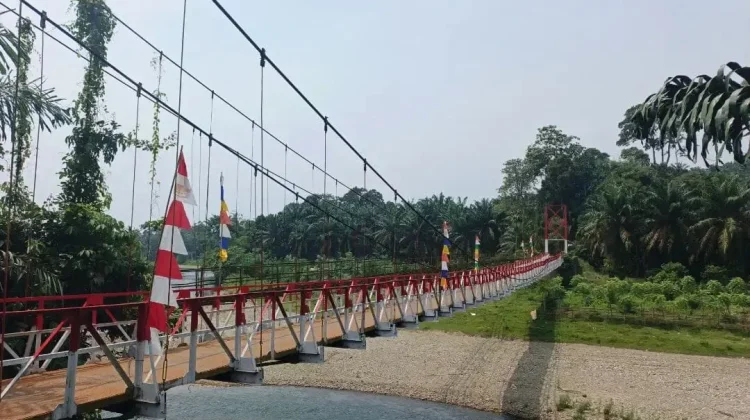 Warga Desa Durian Seginim Diminta Merawat Jembatan Garuda