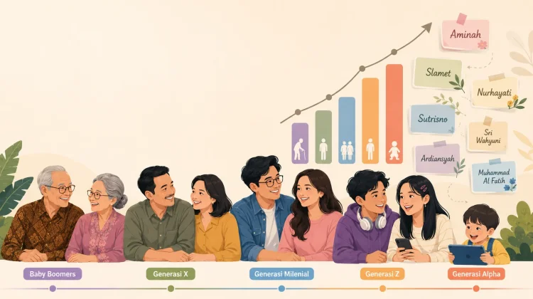Cek Nama Populer di Tiap Generasi