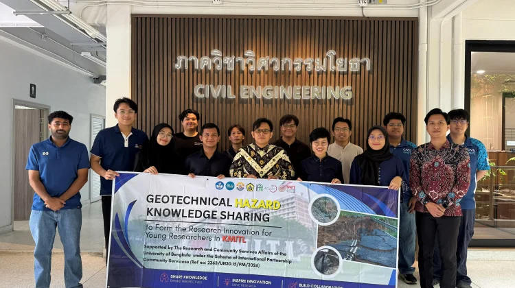 Perkuat Ketahanan Bencana ASEAN, UNIB dan KMITL Thailand Sepakat Kolaborasi Riset