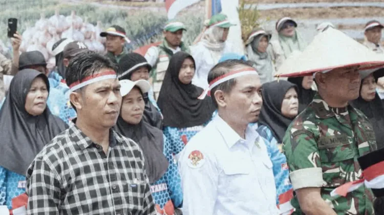 IAIN Curup Ikut Tanam Bawang Putih Serentak