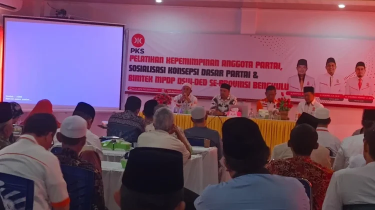 MPW PKS Bengkulu Bekali Kader dengan Konsepsi Dasar Partai