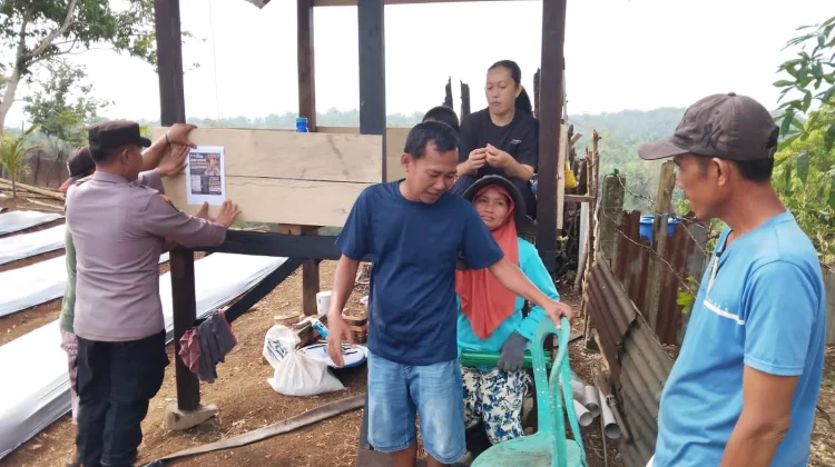 Antisipasi Karhutla, Kepolisian Ajak Warga Seluma Jaga Kamtibmas