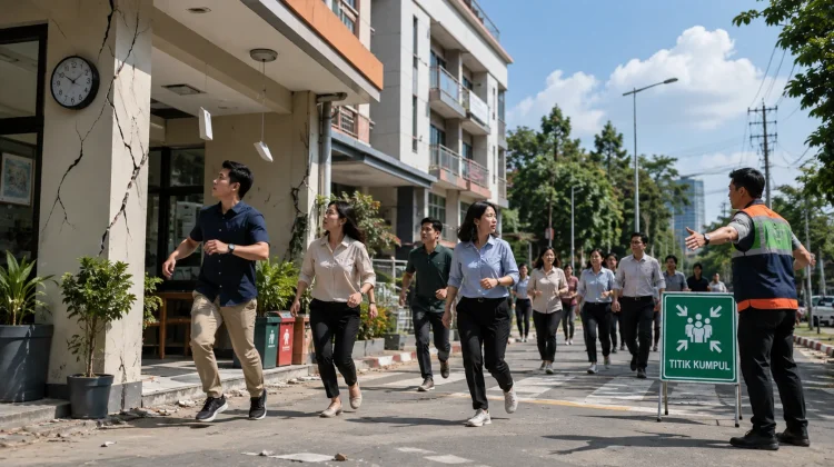 Gempa Datang Tiba-Tiba, Lakukan Langkah Ini