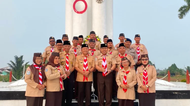 Kwarda Bengkulu Ziarah ke TMP Balai Buntar Peringati HUT Pramuka Ke-65