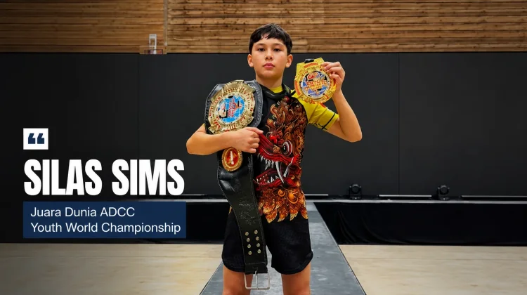 Silas Sims Ukir Sejarah Jadi Juara Dunia BJJ Termuda Pertama Asal Indonesia