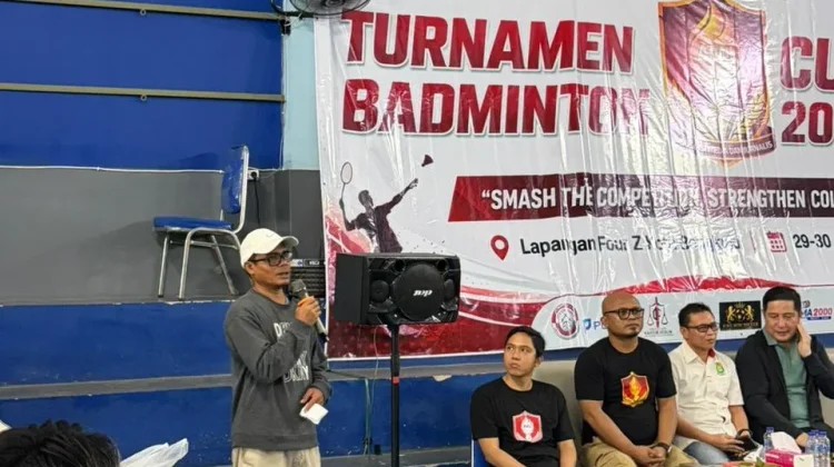 Puluhan Peserta Ramaikan Open Turnament Badminton AMJ Bengkulu Cup 2026