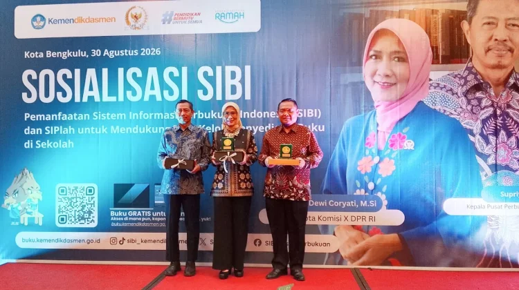 Dewi Coryati Bersama Kemendikdasmen Sosialisasikan SIBI dan SIPlah di Bengkulu