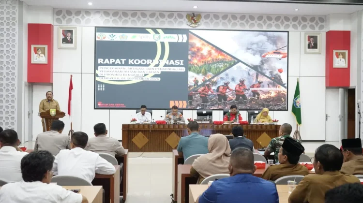 Cegah Karhutla, Pemprov Bengkulu akan Bentuk Tim Jaga Api