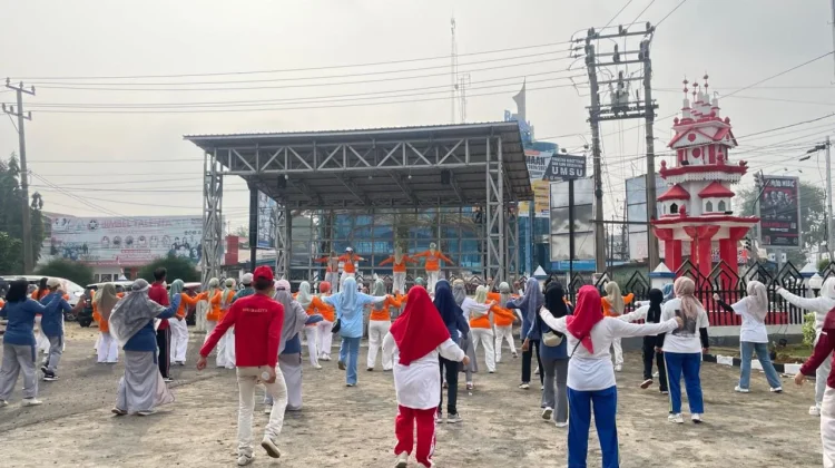 Senam Bersama Meriahkan Peringatan HUT RRI ke-81 Tahun 2026