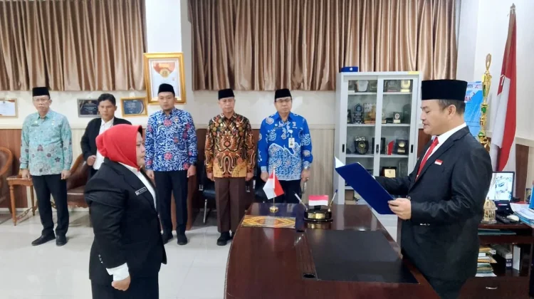 Nayu Aldila Resmi Dilantik Sebagai Kepala Biro Hukum