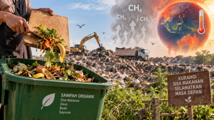Sampah Organik Bisa Panaskan Bumi