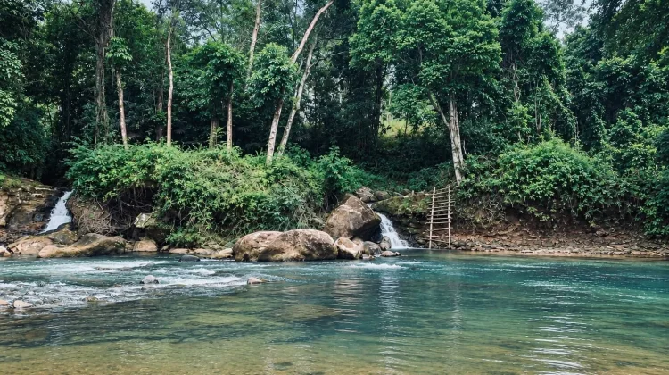 Napal Jungur Jadi Destinasi Wisata Alam Sekaligus Tempat Pemandian