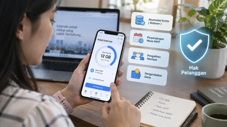 Sisa Kuota Internet Kini Wajib Dilindungi