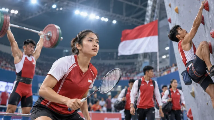 Indonesia Bidik Empat Emas Asian Games 2026
