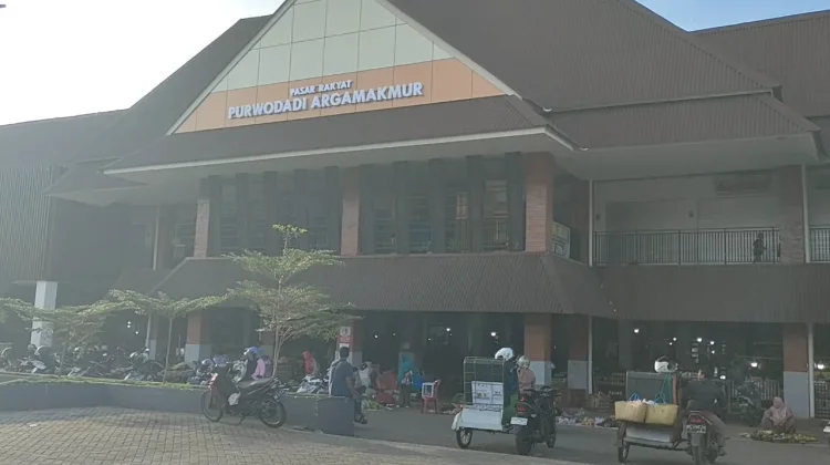 Final Hand Over Pasar Purwodadi Arga Makmur Belum