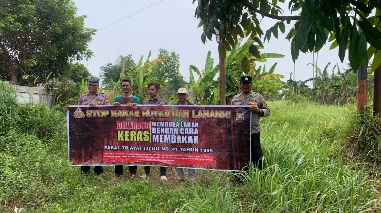 Cegah Karhutla, Polresta Bengkulu Gencar Sosialisasi ke Masyarakat