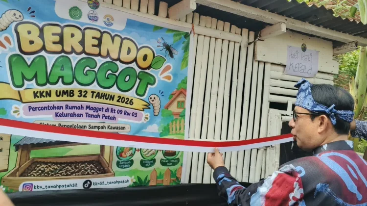 Berendo Maggot Tanah Patah Jadi Percontohan Pengelolaan Sampah Organik