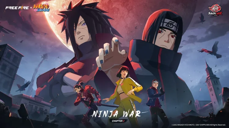Bostgame Jadi Pilihan Top Up saat Event Free Fire x Naruto Shippuden