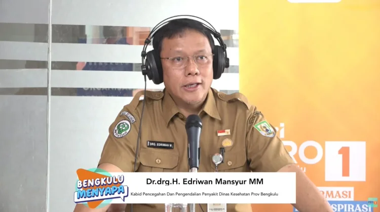 Dinkes Bengkulu Dorong Masyarakat Deteksi Dini Penyakit Tidak Menular