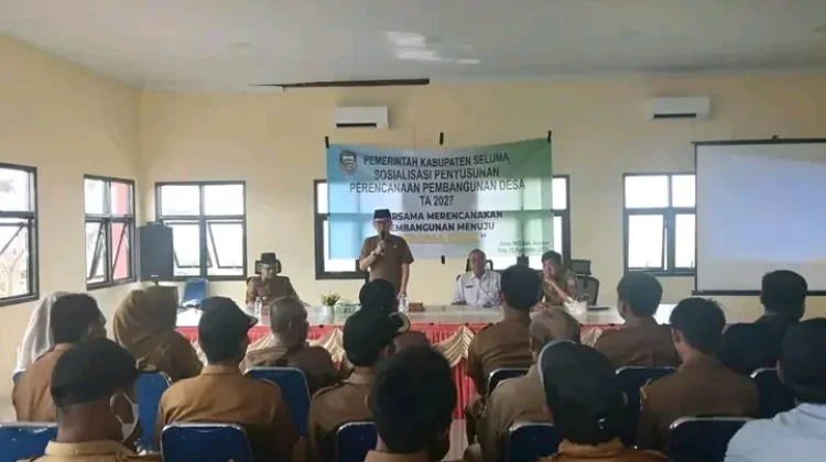 Pemkab Seluma Sosialisasikan Penyusunan Perencanaan Pembangunan Desa 2027