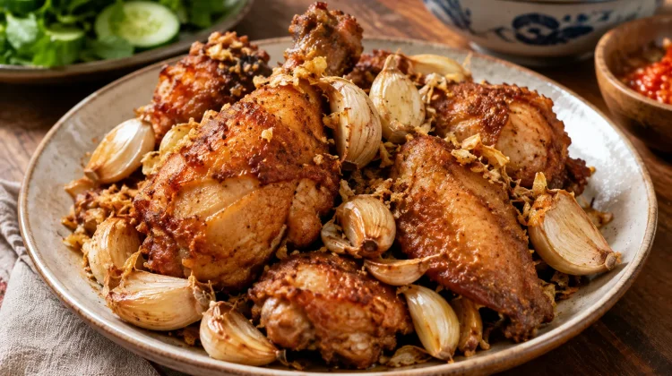Resep Ayam Goreng Bawang Putih yang Viral, Gurih dan Renyah
