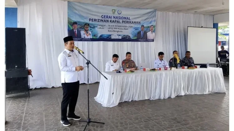 Gerai Perizinan Kapal Hadir di Bengkulu