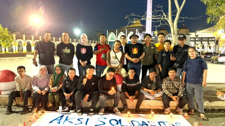 Jurnalis Bengkulu Gelar Aksi Solidaritas, Desak Pencarian Lima Rekan Dilanjutkan