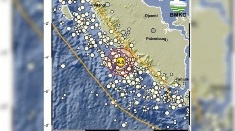 Gempa Bumi Tektonik Magnitudo 4.6 di Seluma Tidak Berpotensi Tsunami