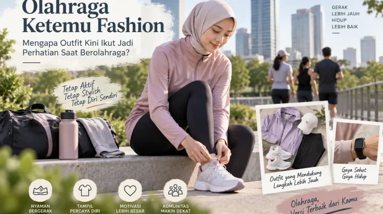 Olahraga Ketemu Fashion, Mengapa Outfit Kini Ikut Jadi Perhatian saat Berolahraga?