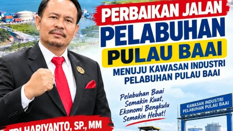 Edi Hariyanto Apresiasi Perbaikan Jalan, Minta Dituntaskan hingga Dermaga