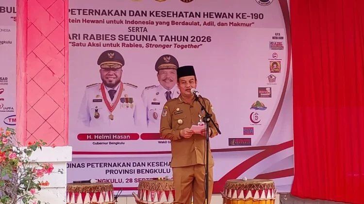 Kasus Rabies Menurun, Pemprov Bengkulu Tetap Dorong Vaksinasi