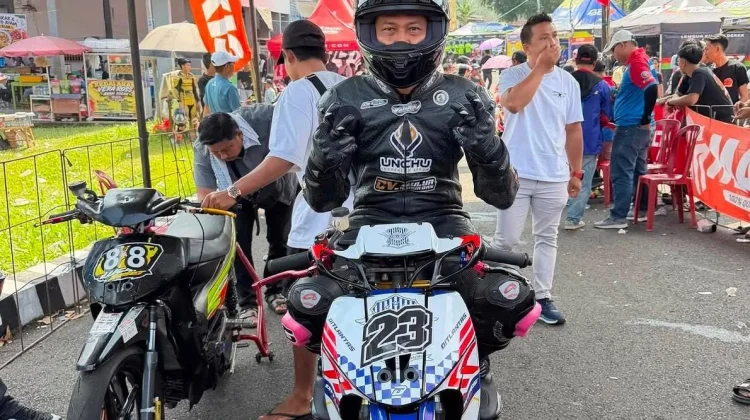 Sering Turun di Arena Balap, Dirlantas Polda Bengkulu Dijuluki “Kombes Racing”