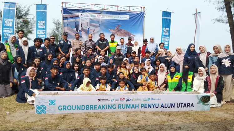 Danlanal: Rumah Penyu Program Pelindo Jadi Garda Konservasi Pesisir Bengkulu