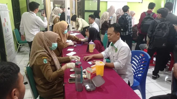 Cek Kesehatan Gratis (CKG) di IAIN Curup Periksa 650 Mahasiswa dan Dosen