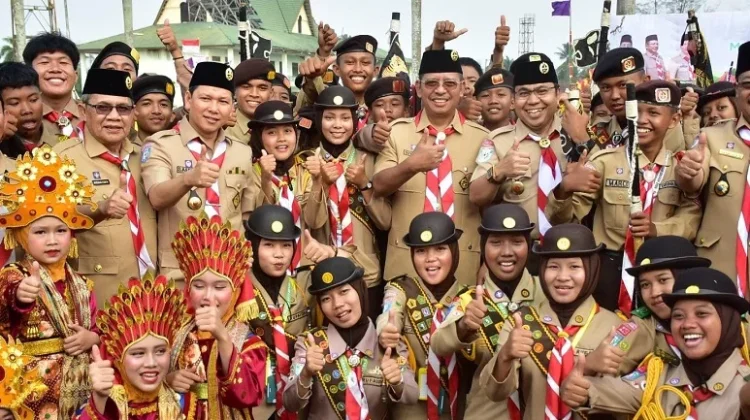 Kanwil Kemenag Provinsi Bengkulu Kirimimkan 32 Pramuka Santri Ikuti PPSN 2026