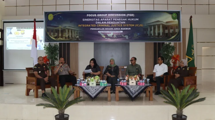 FGD Sinergitas APH, Perkuat Sistem Peradilan Pidana Terpadu (ICJS)