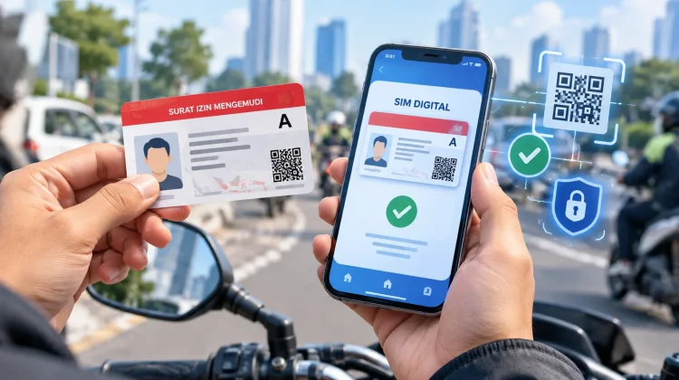 SIM Digital Hadir, SIM Fisik Tetap Wajib