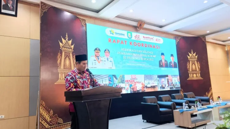 Jelang Operasional, Pemprov Bengkulu Matangkan Verifikasi Gerai Koperasi Desa Me