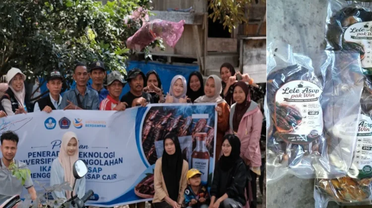 Pokdakan Air Putih Jaya Olah Lele Menjadi Produk Asap Bernilai Tambah