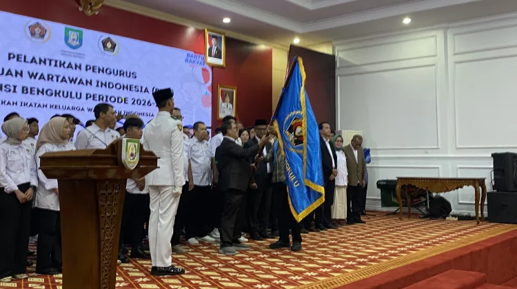 Marsal Abadi Resmi Pimpin PWI Bengkulu 2026-2031