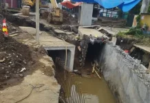 Aliran Drainase Baru, Warga Talang Rimbo Harap Tidak Banjir Lagi