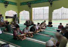 Semarak Ramadan, WBP Rutan Bengkulu Tadarus Al-Qur’an