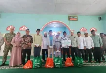 Lansia di BS Terima Bantuan Sosial Baznas