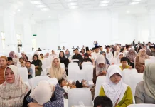 Wali Kota Buka Puasa Bersama Anak Yatim di Pendopo Merah Putih