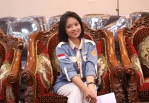 Puteri Wisata Bengkulu Mengajak Berwisata Sejarah dan Religi di mesjid Jamik