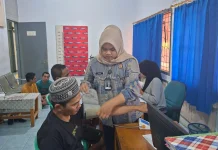Peduli Kesehatan, WBP Lapas Arga Makmur yang Baru Lakukan Cek Kesehatan