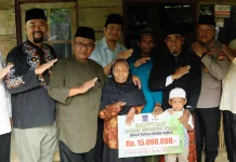 Pemkab Bengkulu Utara Bedah Rumah Lansia di Padang Jaya