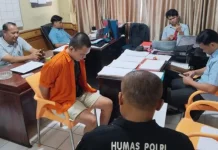 Kurir Narkoba diamankan Polda Bengkulu